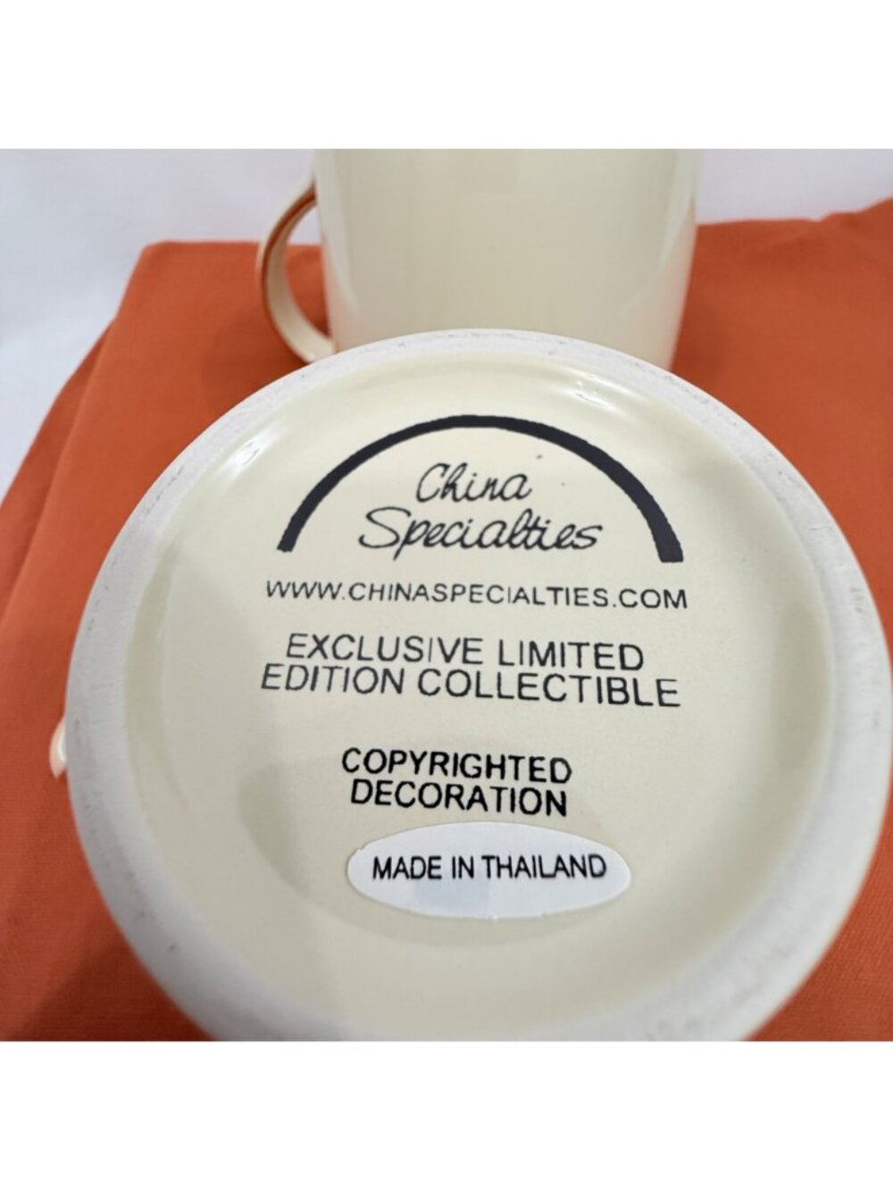 Hall Autumn Leaf 12oz Coffee Mug 2 Limited Edition China Specialties New - Picture 11 of 14